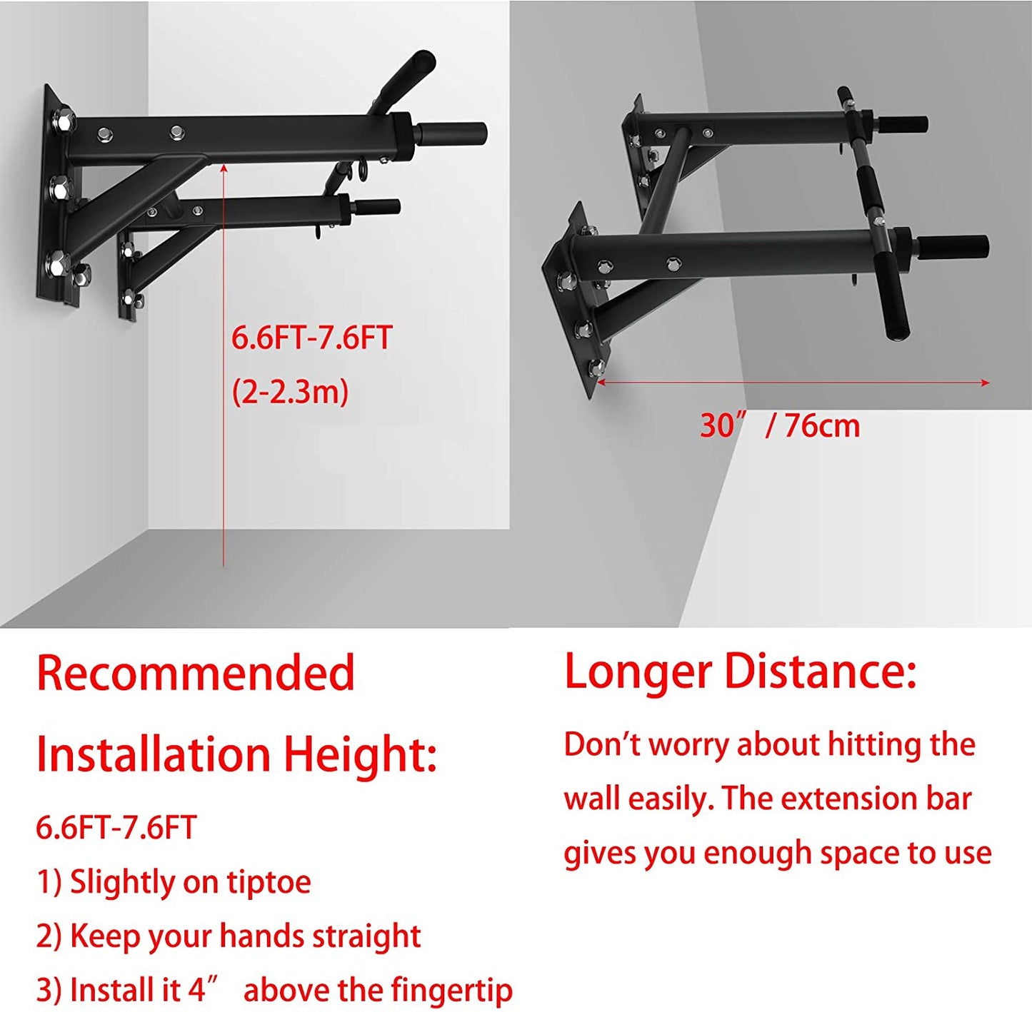 Multifunctional Pull-Up Bar Portable Chin Up bars for Bodybuilding Workouts Gym Home Equipment