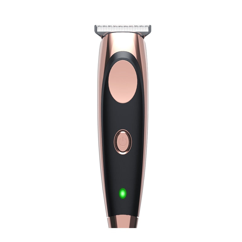 100-240V Waterproof Professional Balding Hair clipper Electric Hair Trimmer Hair cutting Machine 0.1mm Steel Blade Beard trimer