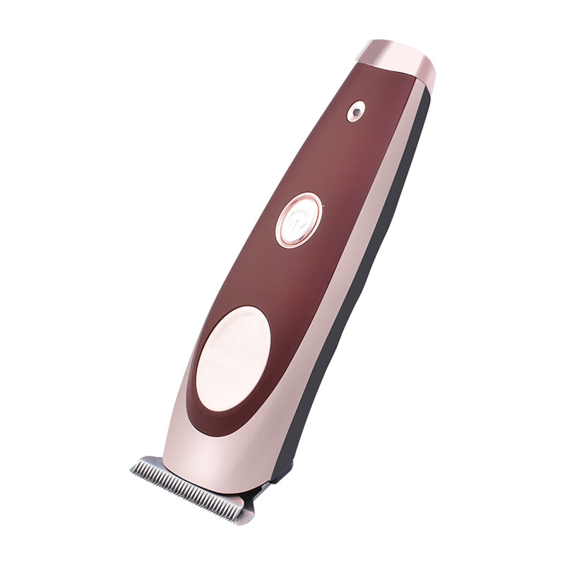 100-240V Waterproof Professional Balding Hair clipper Electric Hair Trimmer Hair cutting Machine 0.1mm Steel Blade Beard trimer