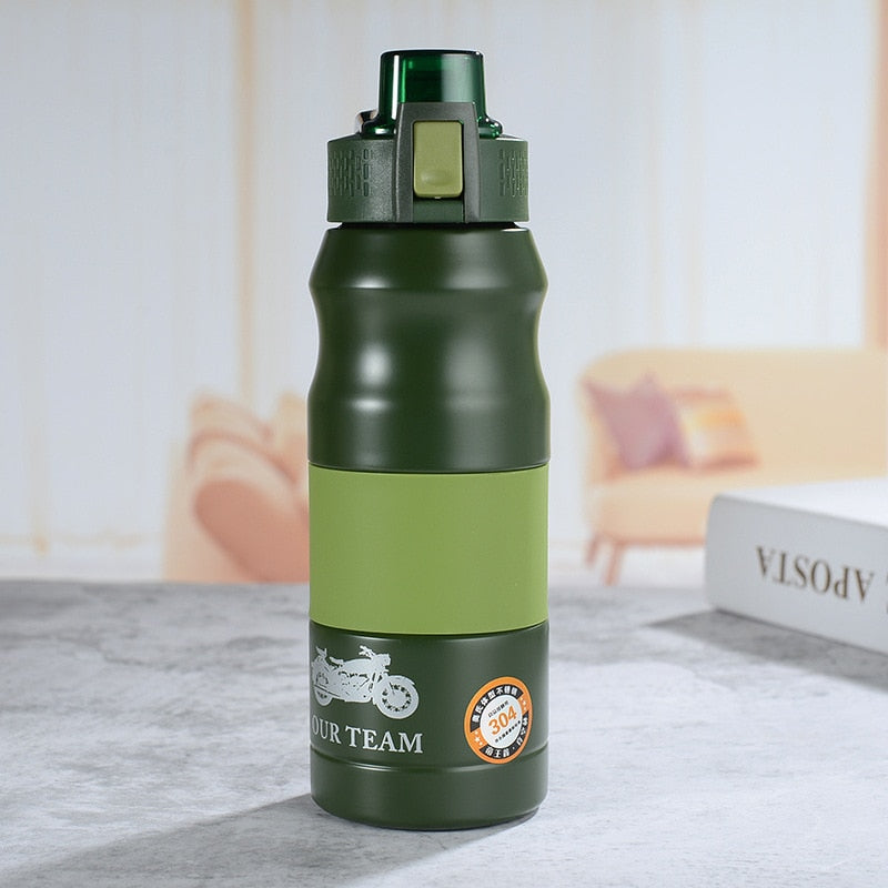 500ml/680ml Double Stainless Steel Sport Vacuum Flask Portable Outdoor Climbing Thermal Bottle Coffee Tea Insulation Cup