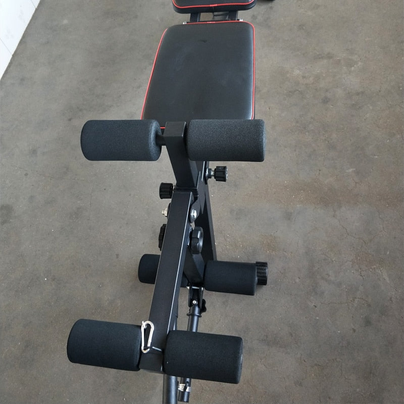 Multifunctional Bodybuilding Exercise Bench Gym Home Fitness Training Equipment Strength Workout Weight Bench With Leg Extension