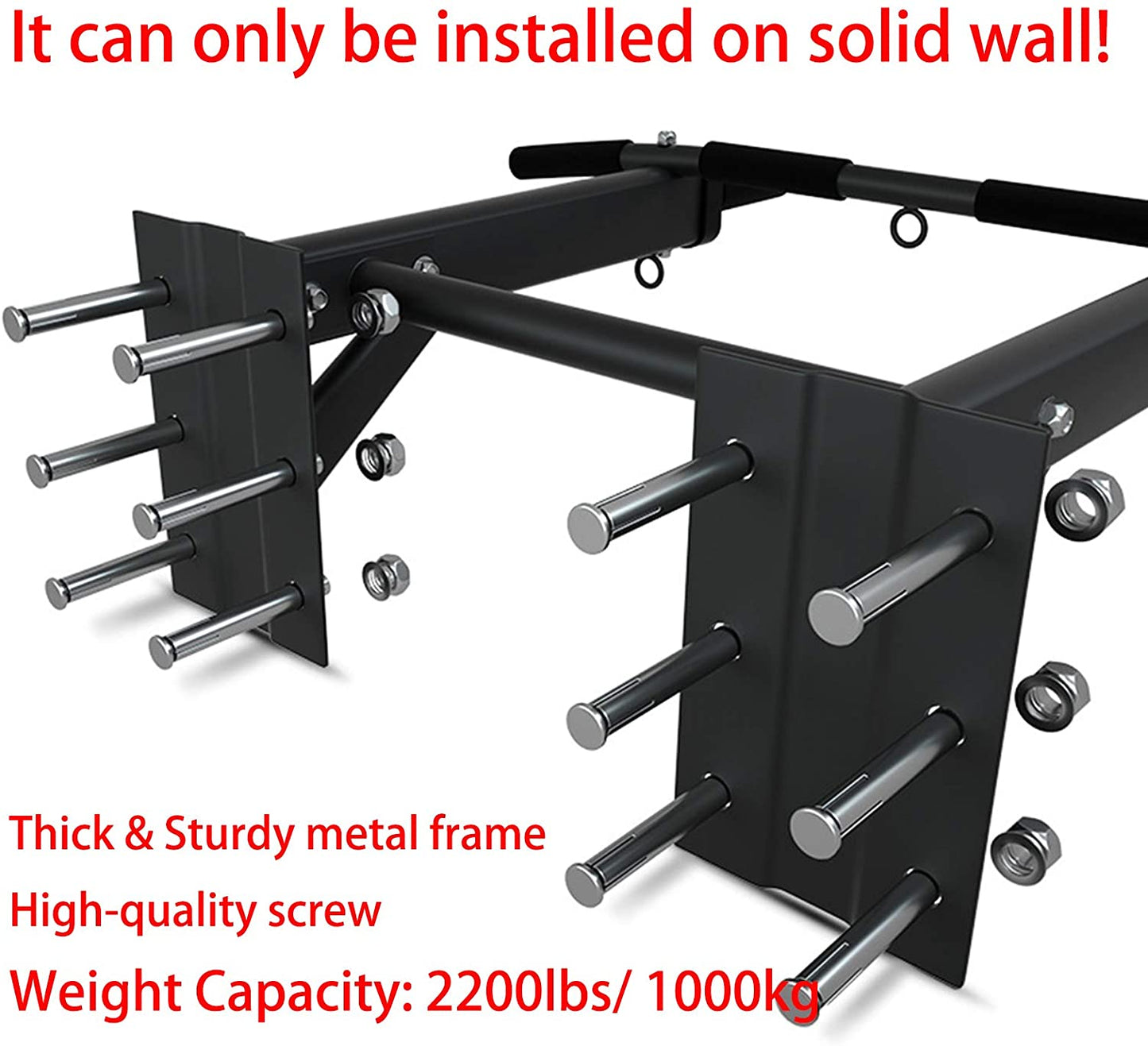 Multifunctional Pull-Up Bar Portable Chin Up bars for Bodybuilding Workouts Gym Home Equipment