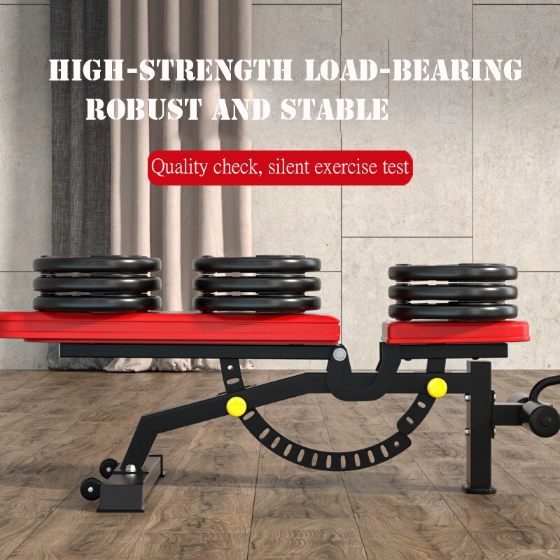 Professional Sports Equipment Home Men's Fitness Chair Height Adjustable Weight Lifting Dumbbell Bench