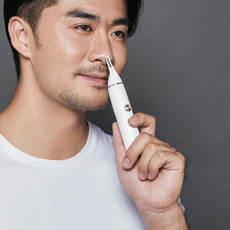 SOOCAS N1 Nose Hair Trimmer Electric Ear Hair Removal Shaver Blade Waterproof Cordless Razor Safty for Men