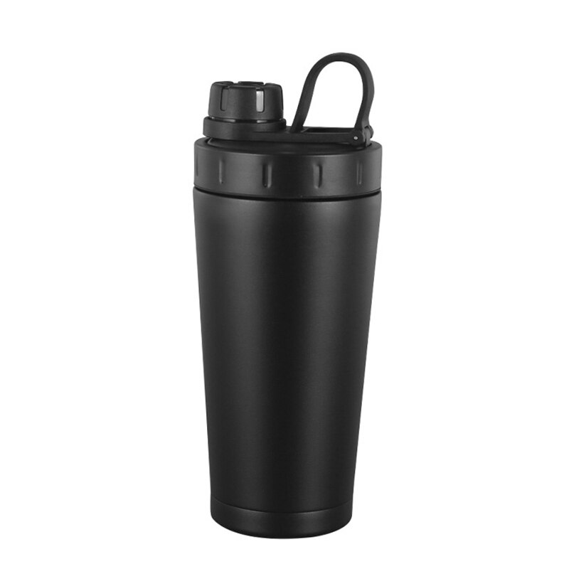 700ML Creative Stainless Steel Protein Shaker Shake Milkshake Mixing Cup Outdoor Sports Fitness Shake Cup Sport Bottle BPA Free
