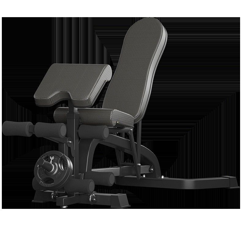 Indoor Fitness Chair Dumbbell Bench Press Training Supine Board Multifunctional Weightlifting Strength Training Chair