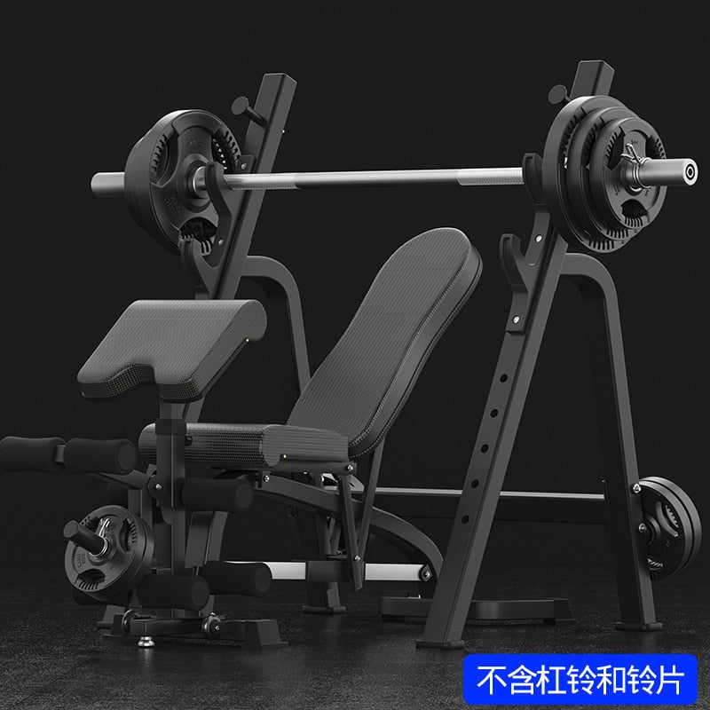 Indoor Fitness Chair Dumbbell Bench Press Training Supine Board Multifunctional Weightlifting Strength Training Chair