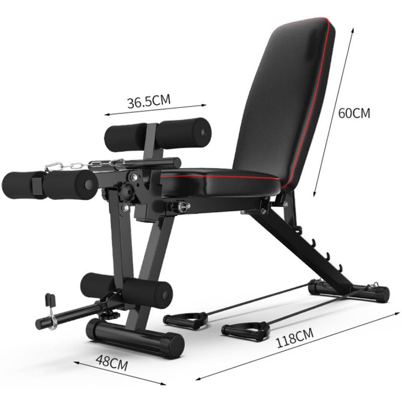 Adjustable Barbell Bench Press Muscles Sitting And Lifting Sit-up Board Incline Flat Decline Workout Chair