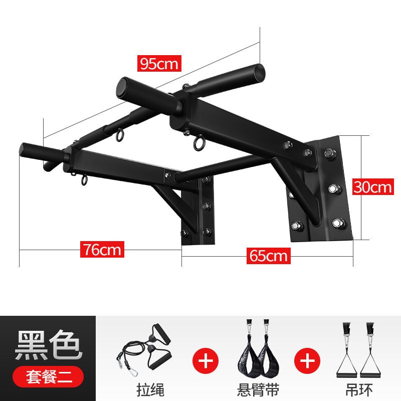 Multifunctional Adult PullUp Bar Parallel Bars Wall Drilling Chin Up Bar Indoor Fitness Equipment