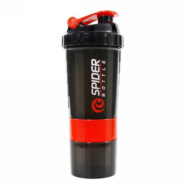 New 500ml Plastic Shaker Bottle Cup Protein Sport Gym Protein Powder Shaker Mixer Cup Sports Water Bottle Drinkware BPA FRE